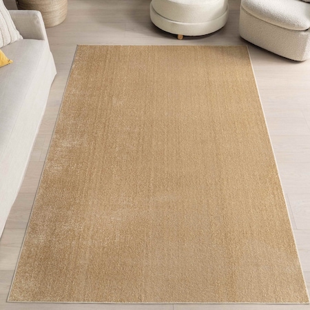 Nuloom Alena Solid Machine Washable Area Rug 2ft 6in x 8ft GRHN17F-2608